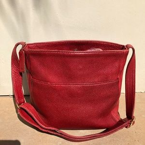 Red COACH purse